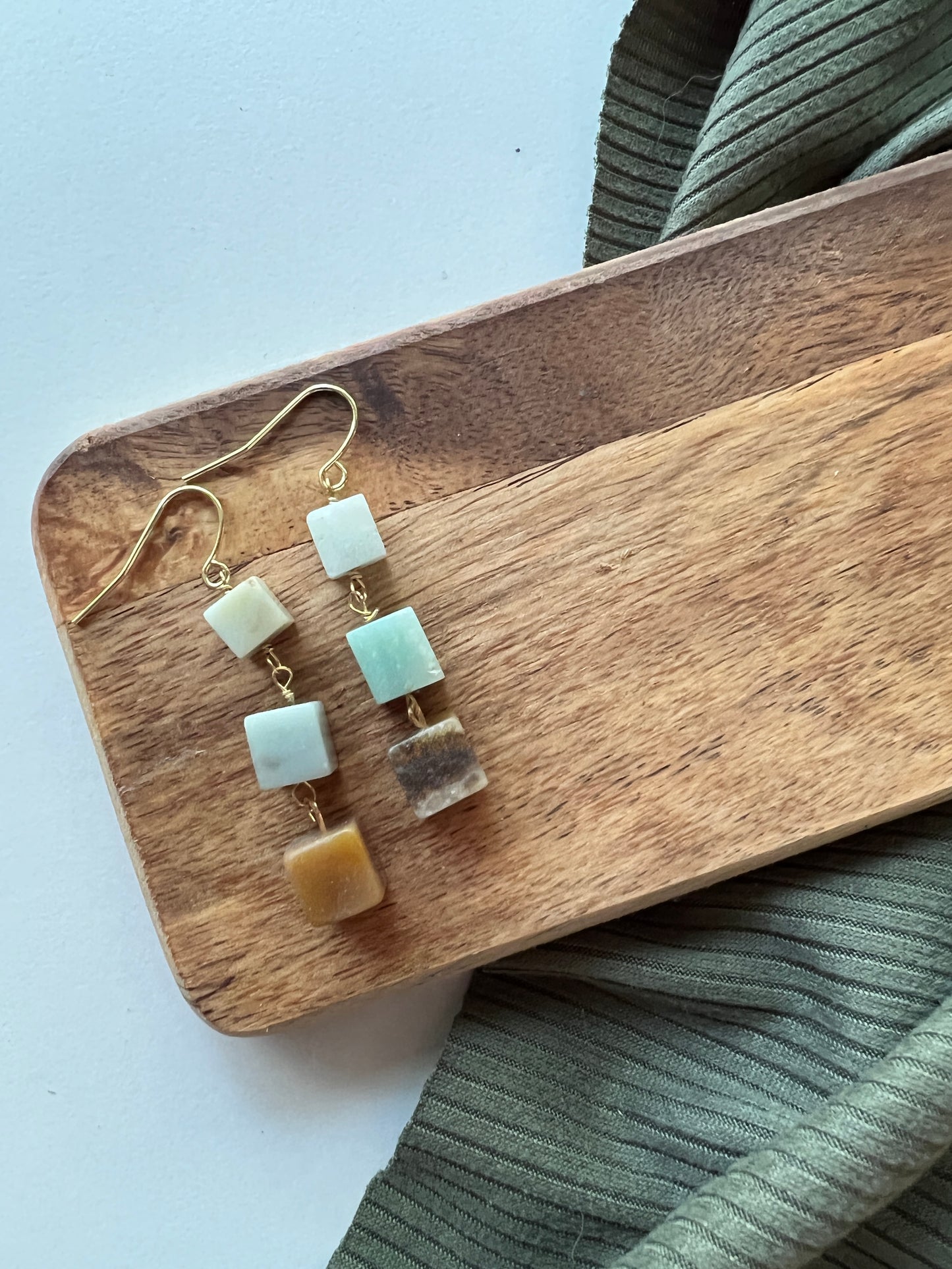 Stone | Amazonite Earrings