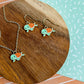 Trinity the Turtle Necklace and Earrings