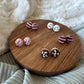 Dolly Donut Hole Stud Earrings