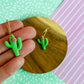 Elsie Cactus Hoop Earrings
