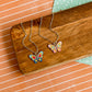 Mae the Butterfly Necklace and Earrings