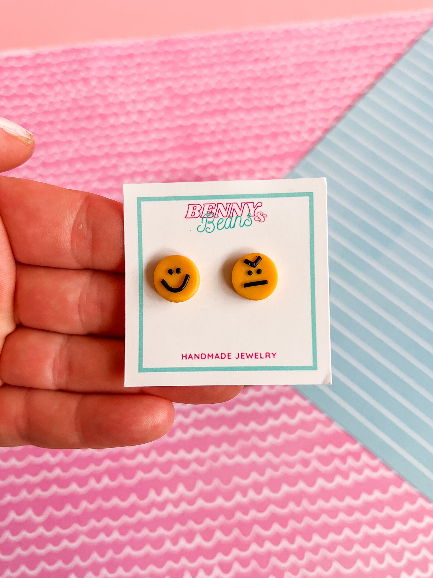 Mix or Match Emoji Stud Earrings