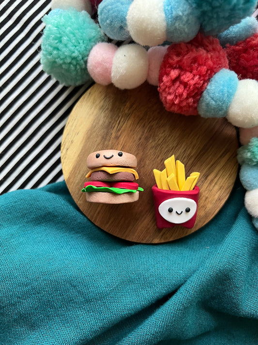 Brenda & Freddy | Burger and Fry Magnet
