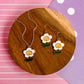 Friendly Flower Necklace and Earrings