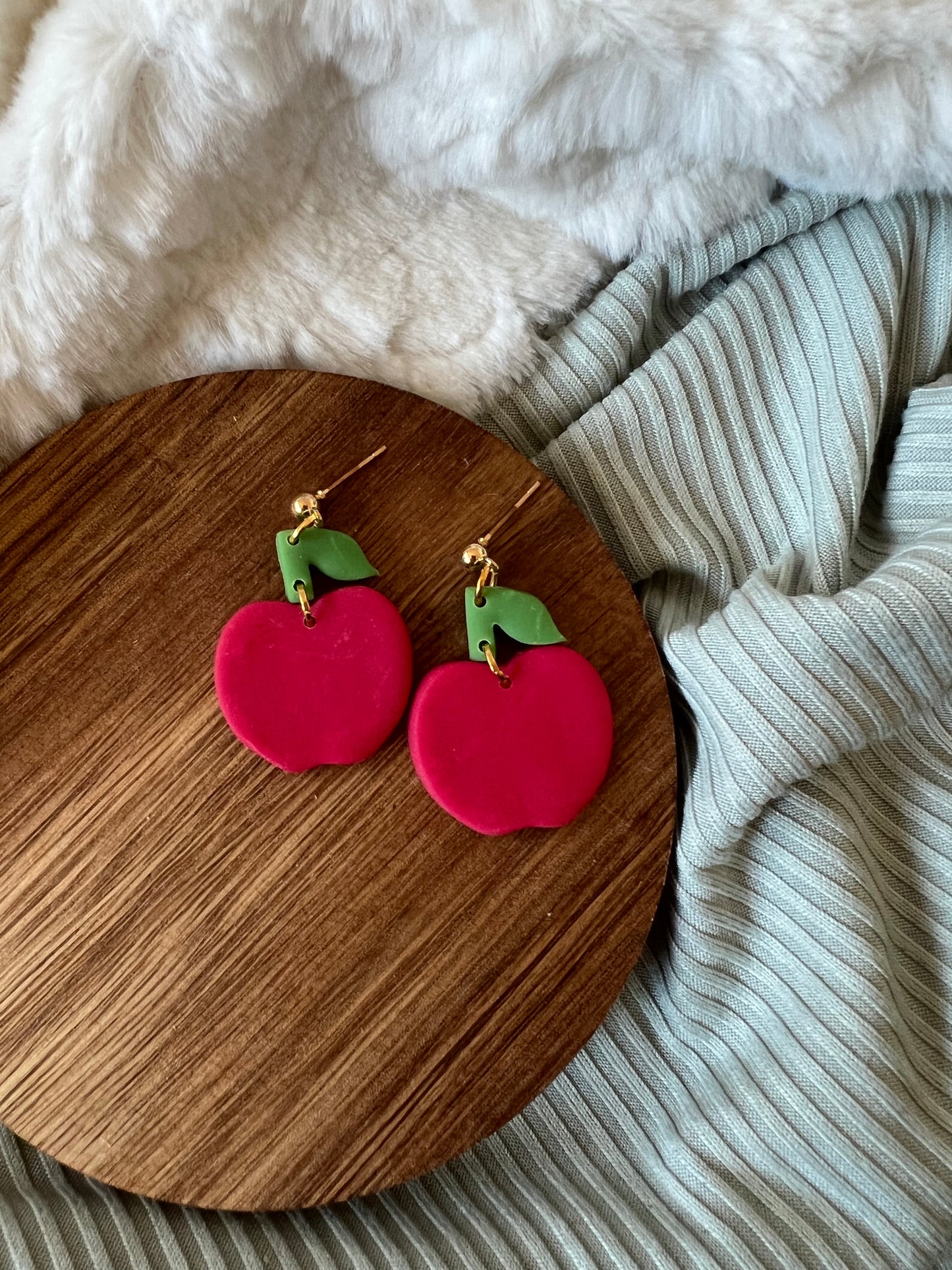 Apple a Day Earrings