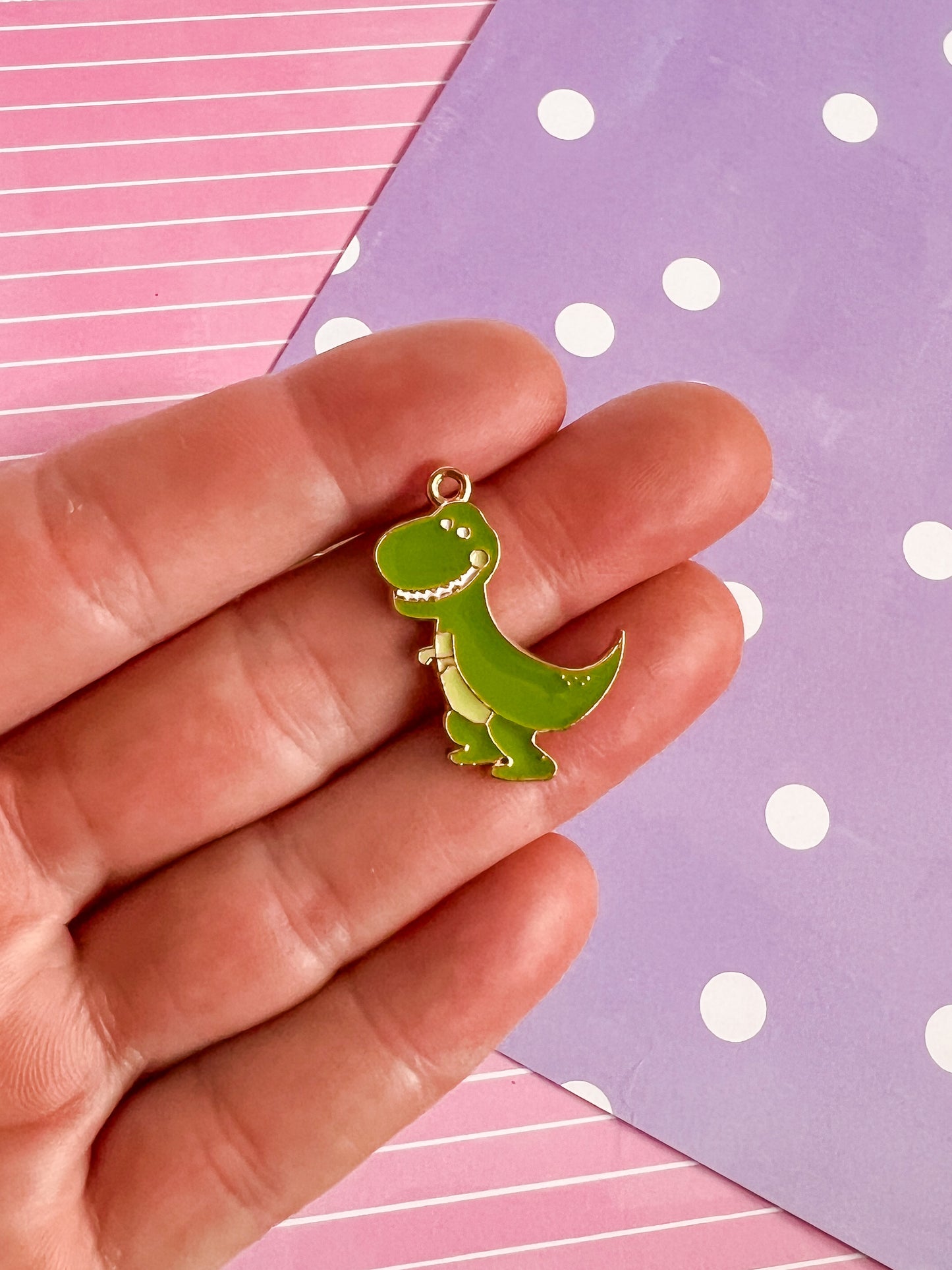 Tabitha T-Rex Necklace and Earrings