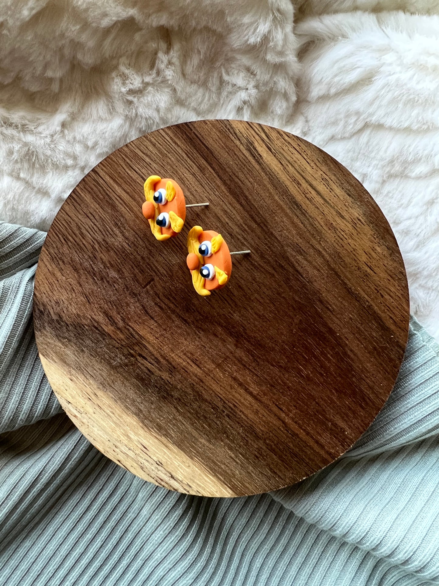 Lorax Stud Earrings