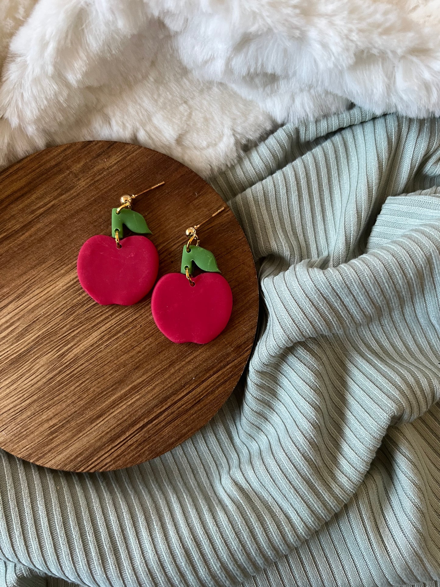 Apple a Day Earrings