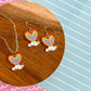 Rizzy Rainbow Necklace and Earrings