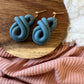 Figure Eight Sandstone Earrings