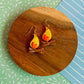 Campfire Earrings | Clay Earrings