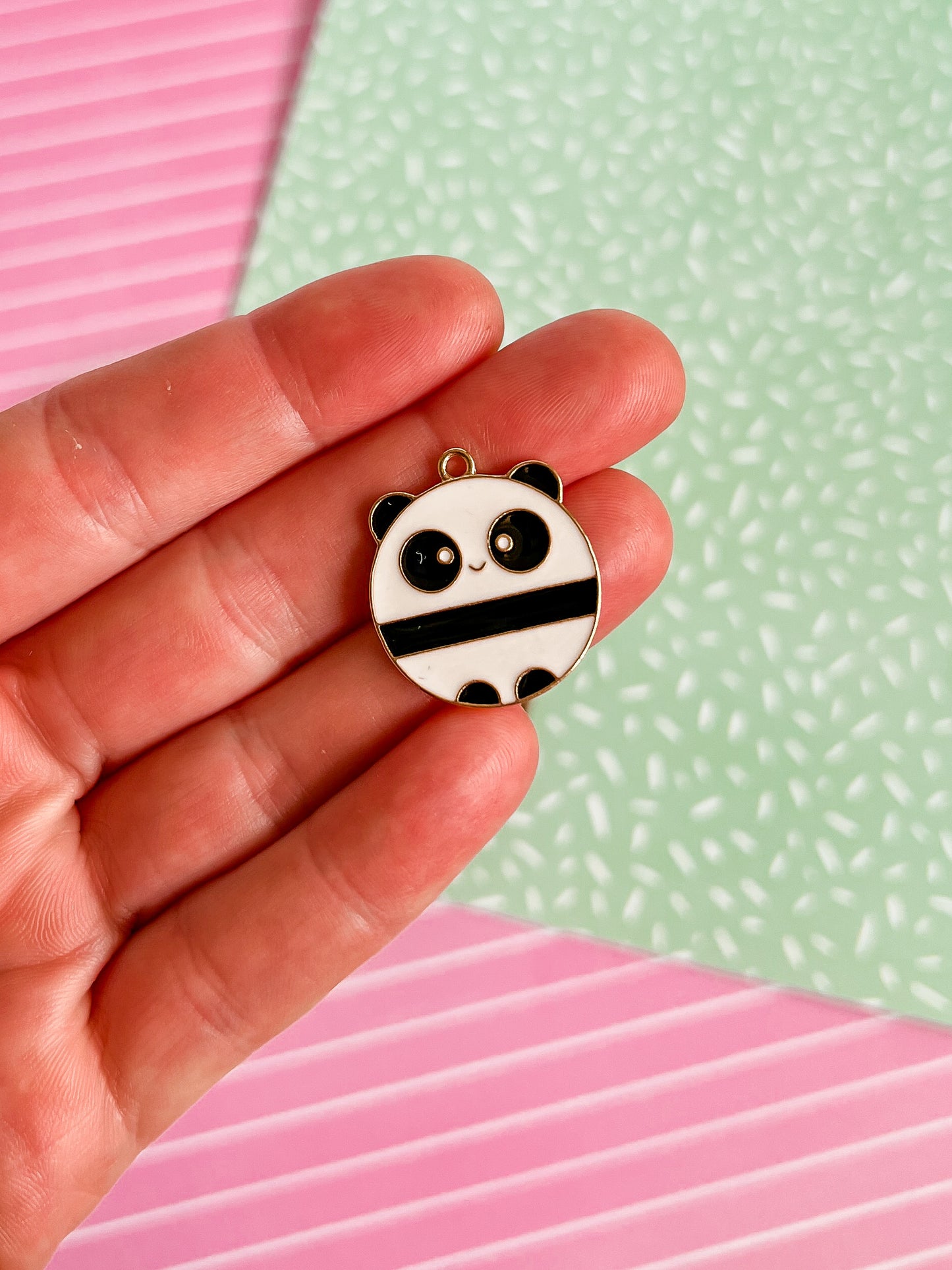 Petunia the Panda Necklace and Earrings